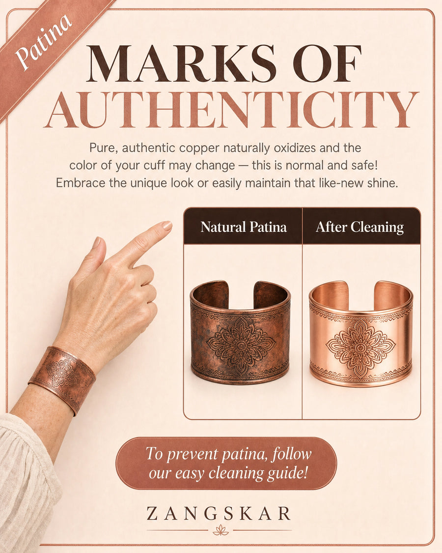 Tibetan Copper Cuff